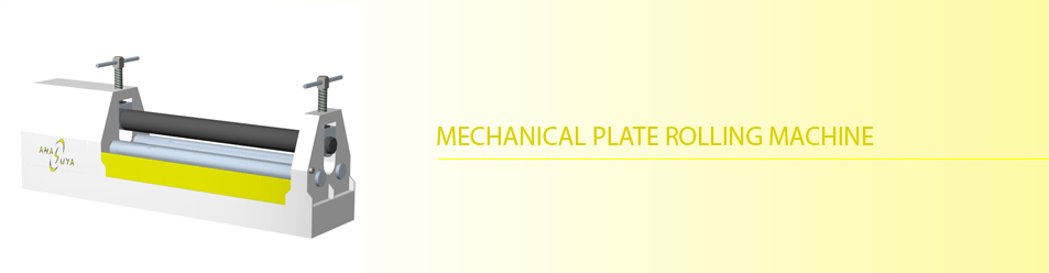 Mechanical plate rolling machine