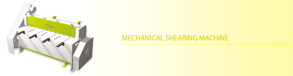 Mechanical shearing machine